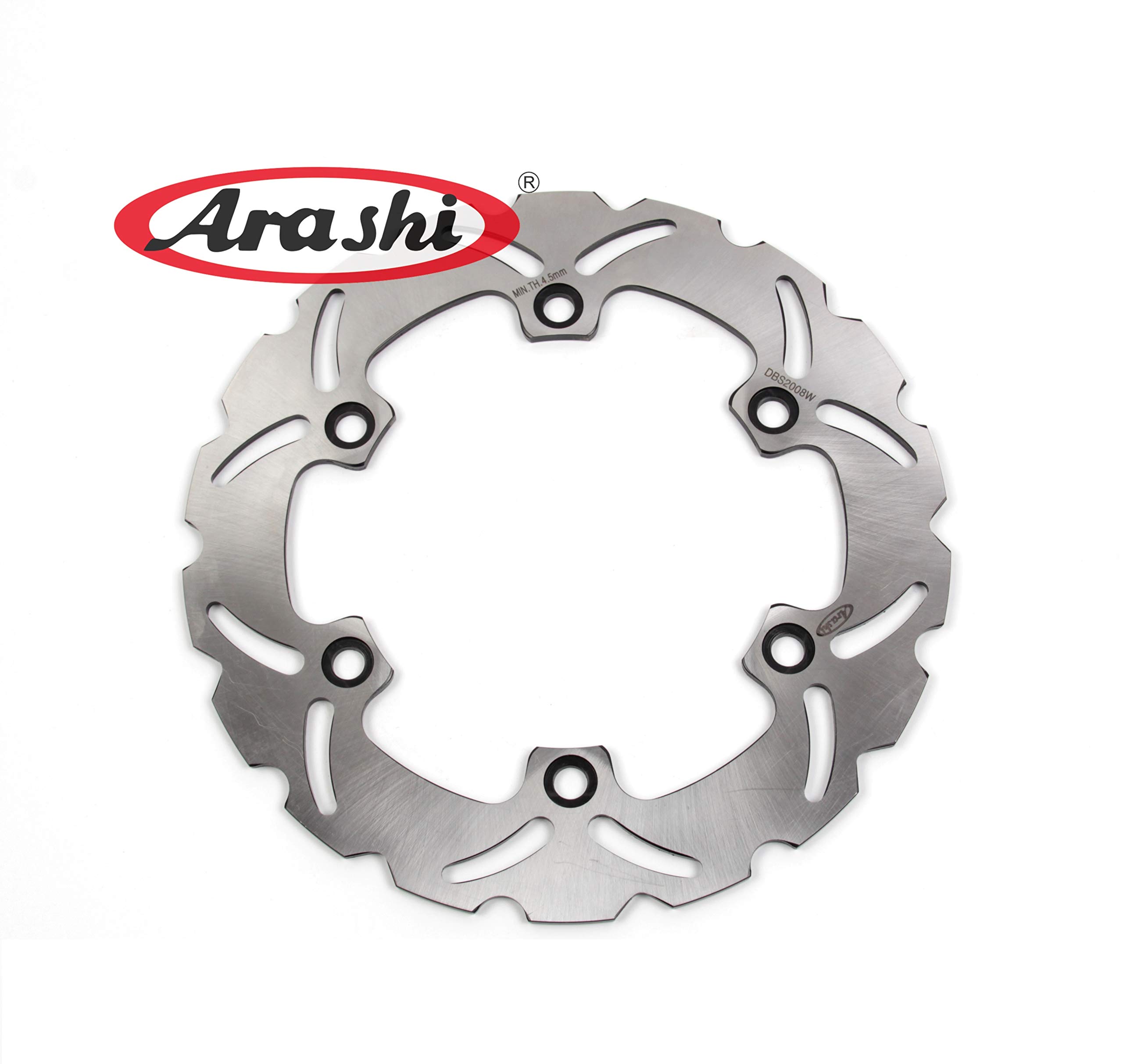 High-Performance Arashi Front & Rear Brake Disc Rotors for Honda CBR600F2 (1991-1994) - Direct Replacement for CBR600F, CBR600, 600F - Perfect for Street Riding & Track Days
