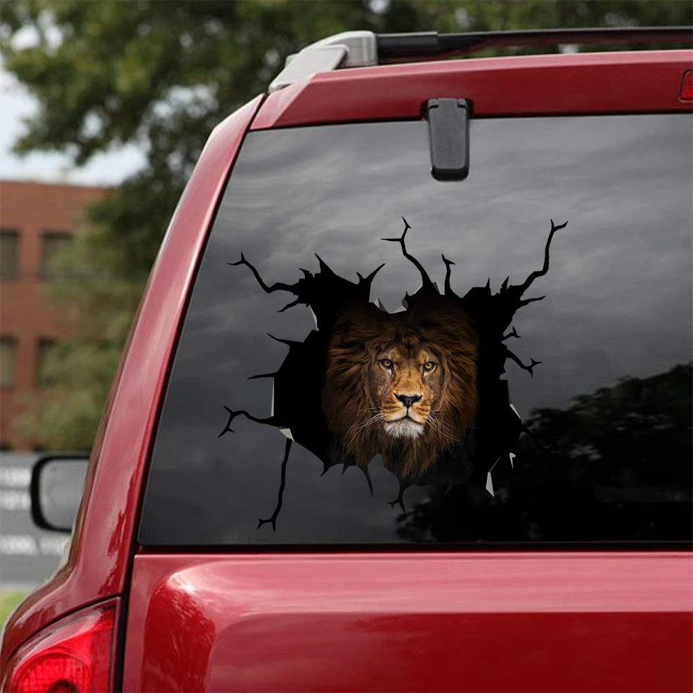 Realistic Lion Car & Wall Decals Stickers - 12