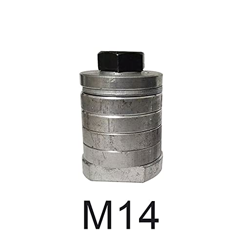 M10/14 Angle Grinder to Grooving Machine Adapter Converter - Screw Drill Adapter Tool Accessories (2-Piece Set) - Perfect for Metalworking, Woodworking & DIY Projects