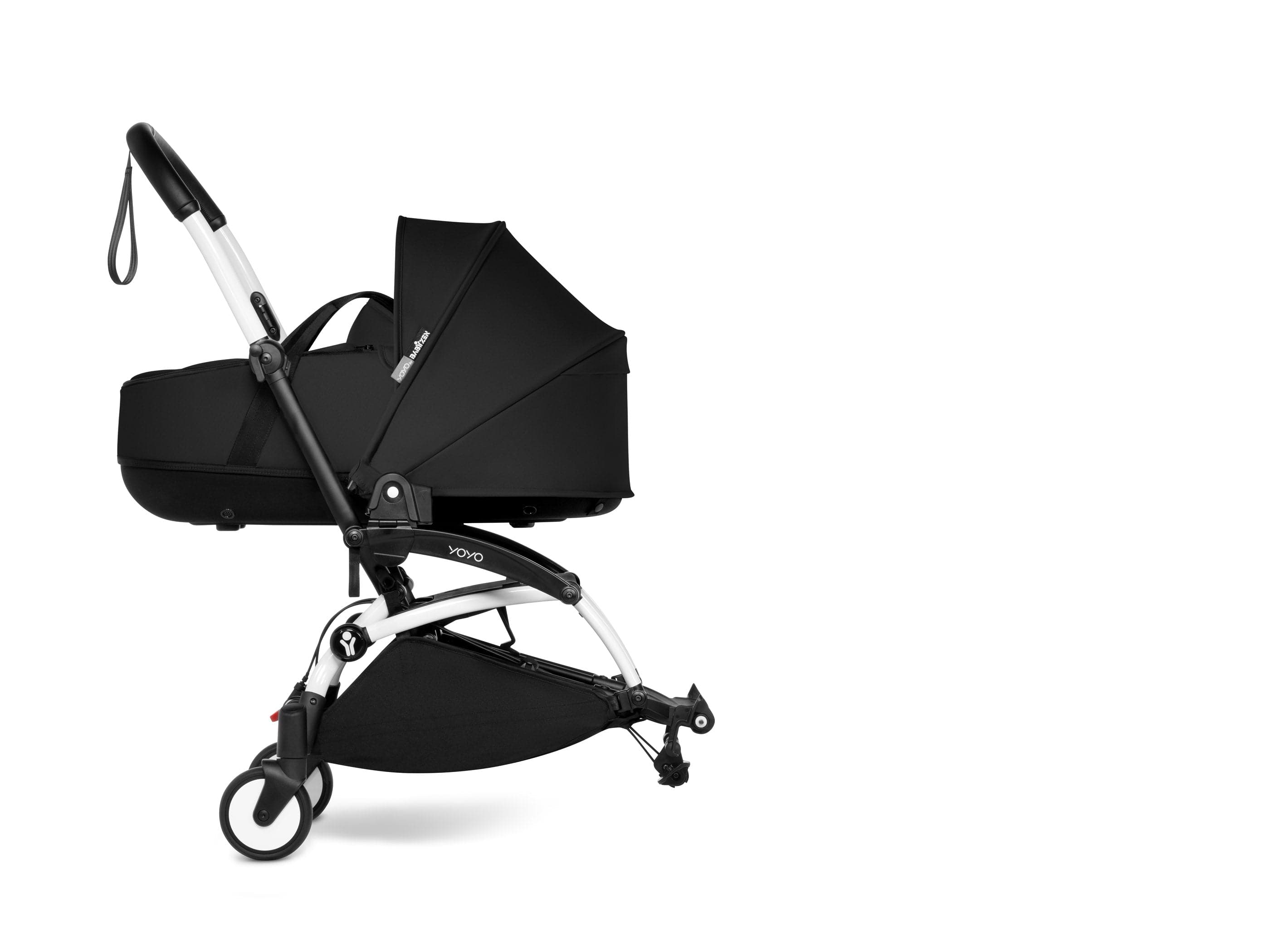 Stokke YOYO Connect Lightweight Travel Stroller with Bassinet & Adapters - Perfect for Air Travel, City Walks, and Newborns