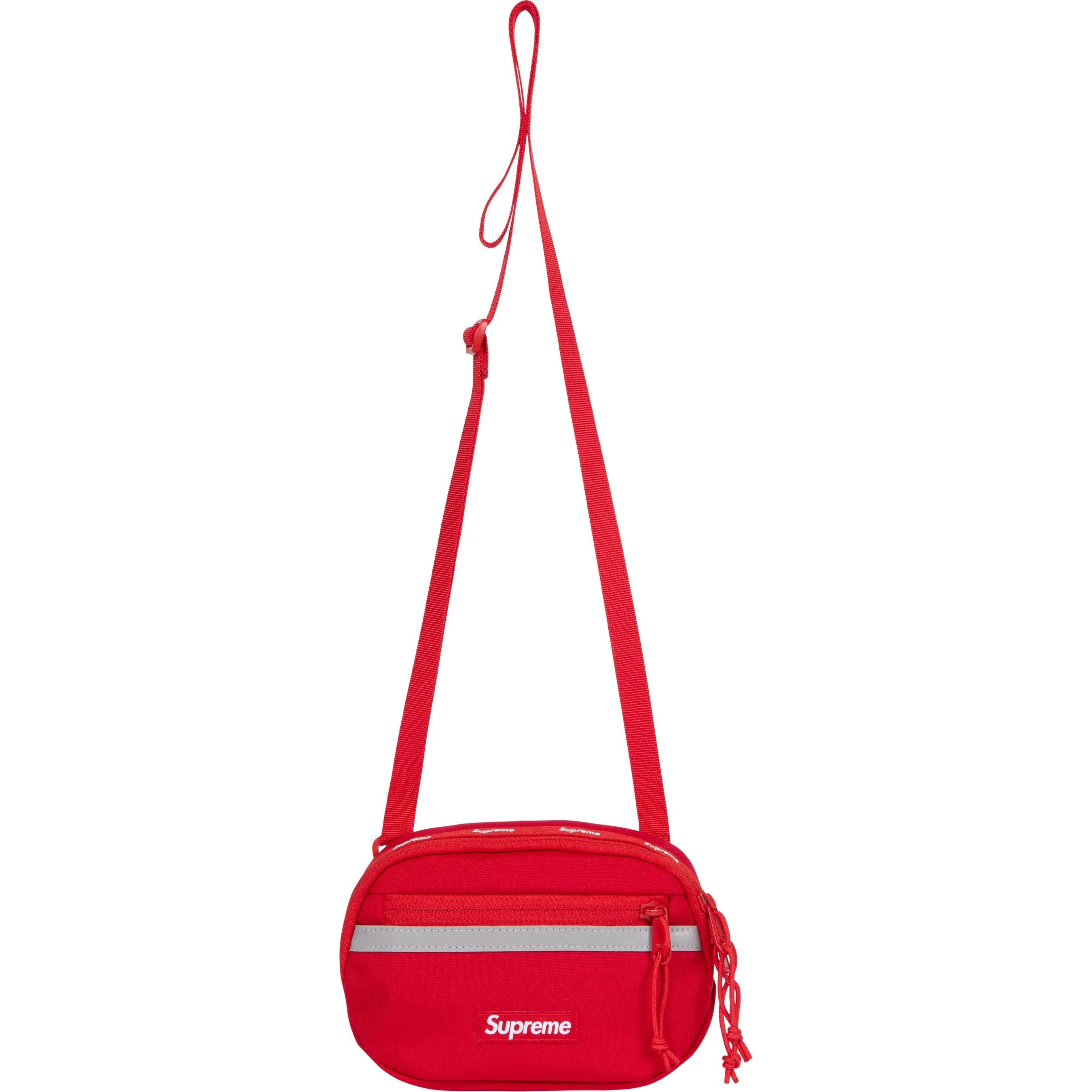 Supreme FW24 Mini Side Bag Red - Stylish Crossbody Bag for Men & Women - Perfect for Travel, Gym, and Everyday Use
