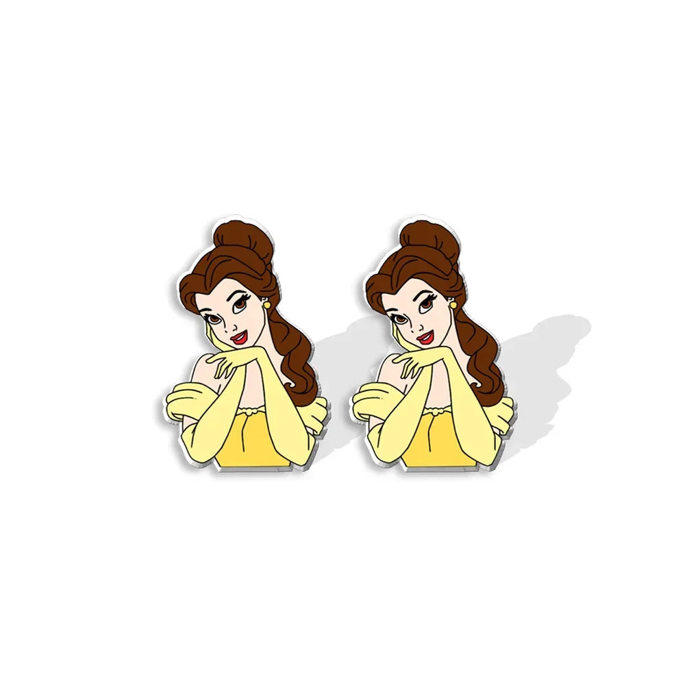 Frozen-Inspired Earrings - Disney Princess Jewelry for Women & Girls | Perfect for Cosplay, Costume Parties & Disney Themed Events