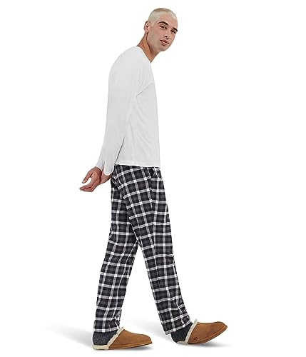 White / Black Check