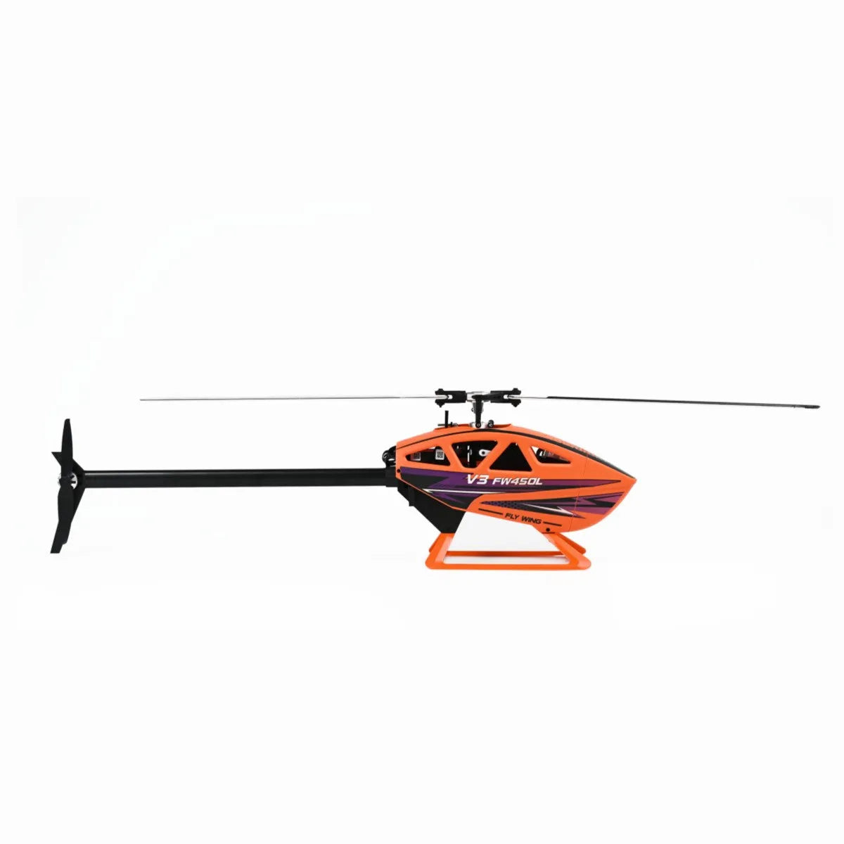 FLY WING FW450L V3 6CH 3D Auto Acrobatics GPS RC Helicopter with Altitude Hold - RTF/BNF/PNP Options & H1 Flight Control System - Perfect for Outdoor Aerial Photography, FPV Racing and RC Hobby Flying