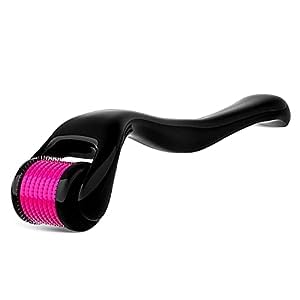 ALM Roller 0.5mm with 540 Titanium Needles for Hair Growth & Scalp Care | Hair Regrowth Treatment for Thinning Hair & Hair Loss | Reduces Acne Scars | Safe & Effective Derma Roller for Home Use | Perfect for Hair Care Routine & Skin Rejuvenation