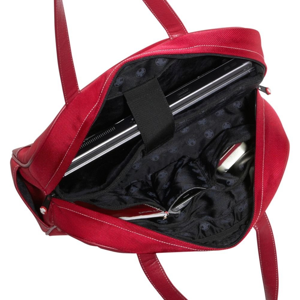 Sumo 13-Inch Laptop Purse for Women - Stylish Black Work Bag with Shoulder Strap - Perfect for Office, Commuting & Travel Accessories