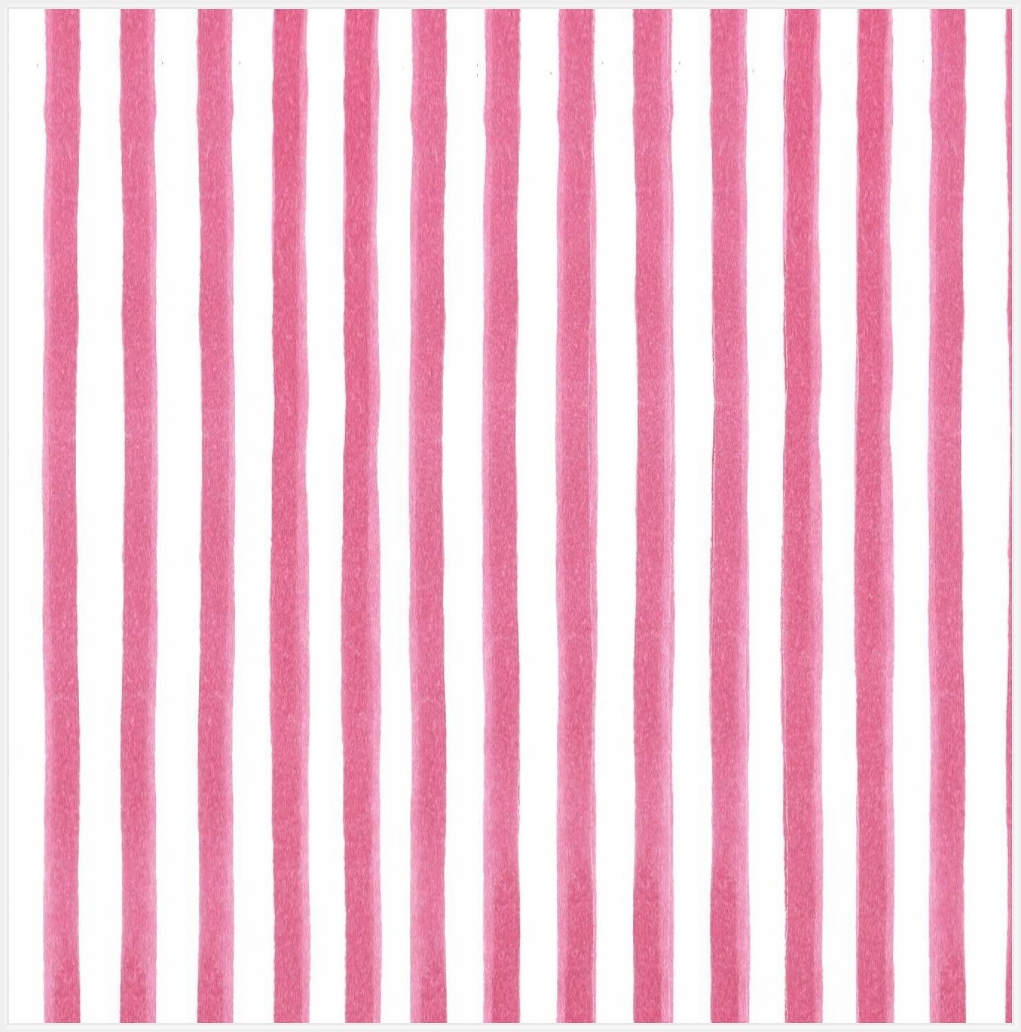 Loralie Pink White Cotton Fabric for Quilting, Crafting & Fashion