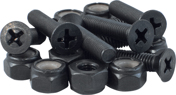 1 Inch Standard Hardware - Durable Metal Fasteners for DIY Projects, Home Improvement, and Industrial Use