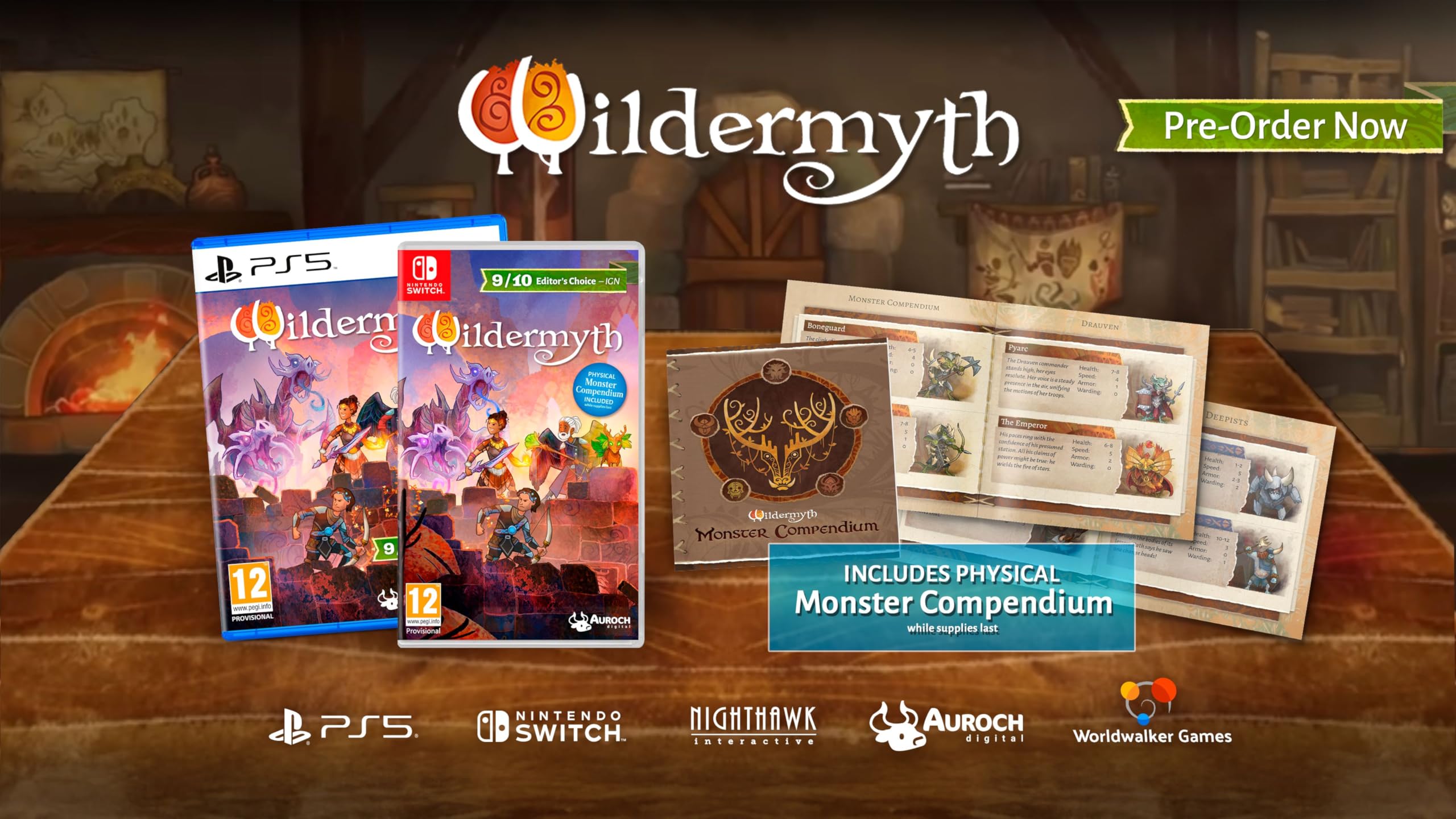 Wildermyth - Epic Fantasy RPG for PS5 | Adventure Game with Dynamic Storytelling & Character Development | Perfect for Solo & Co-Op Gaming Sessions