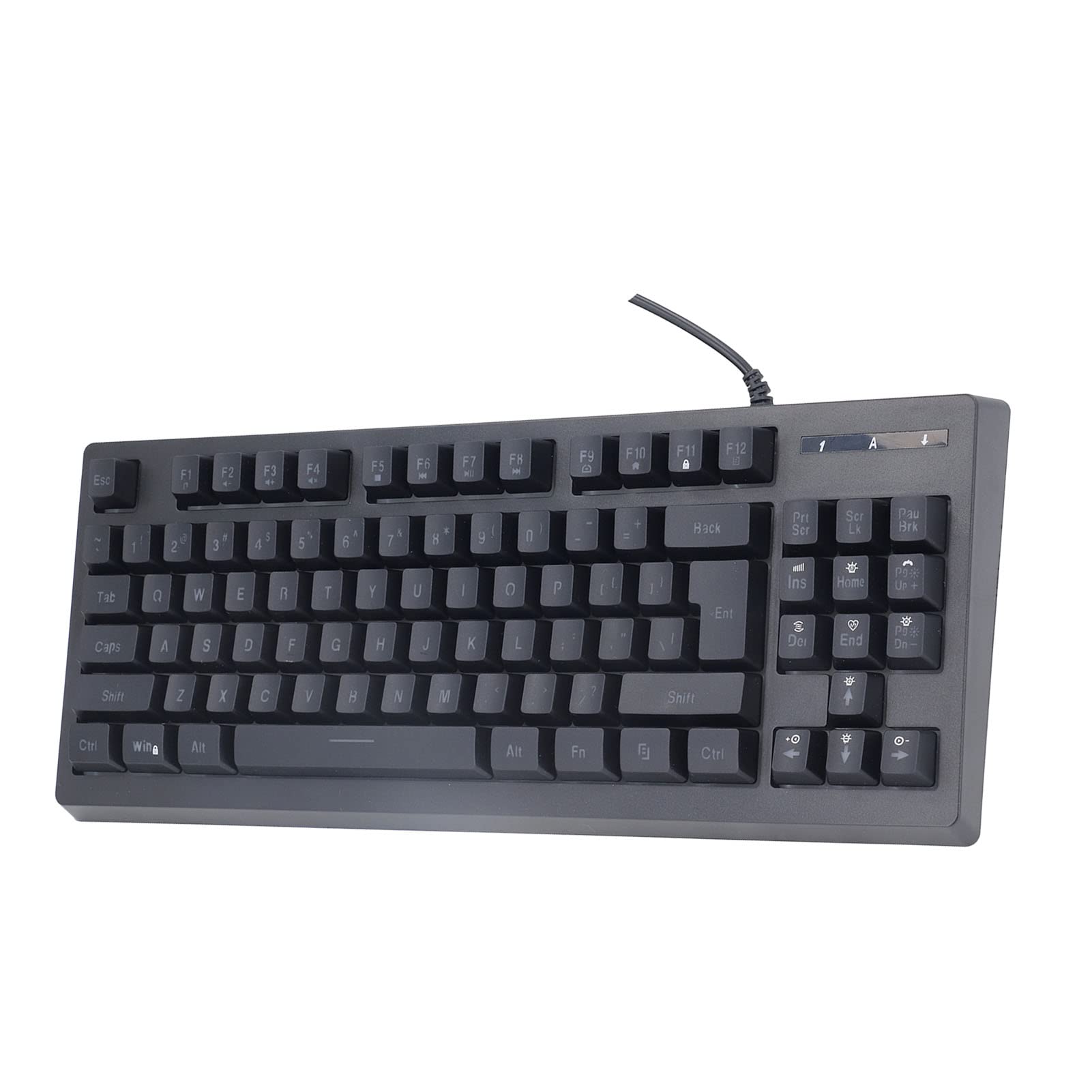 Sanpyl 87-Key Mechanical Gaming Keyboard with RGB Backlight, USB Wired, Dual-Color Injection Keycaps - Perfect for Gamers, Programmers & Writers (Ideal for Esports, Coding & Office Work)