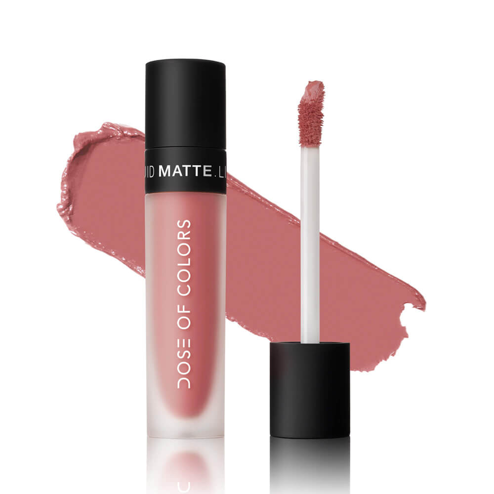 Dose of Colors Liquid Matte Lipstick - Long Lasting, Vegan & Cruelty-Free - Perfect for Everyday Wear & Special Occasions