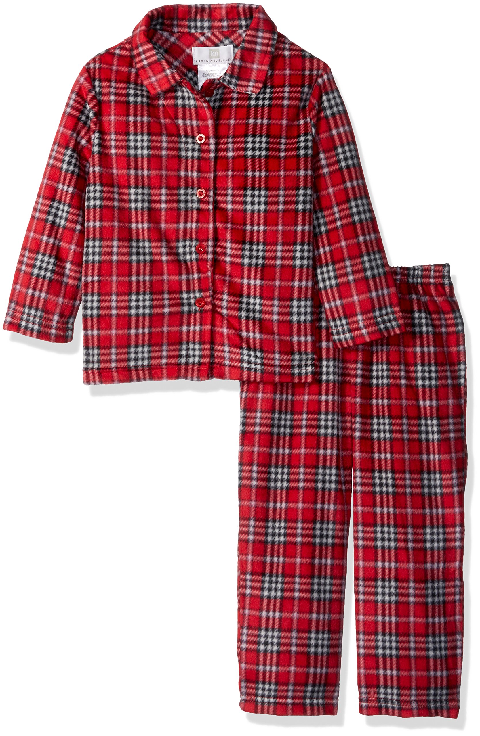 Karen Neuburger Women's Fleece Holiday Pajama Set - Cozy Family Matching Sleepwear for Christmas, Winter & Family Gatherings