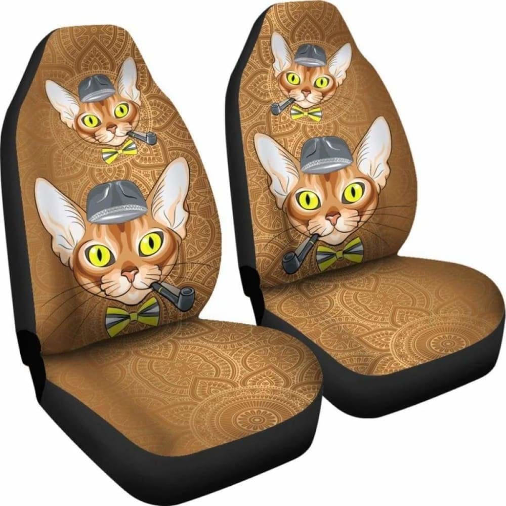 Premium Abyssinian Car Seat Covers - Universal Fit for Most Vehicles (220-112428) - Protect & Style Your Car Interior for Daily Commute & Road Trips