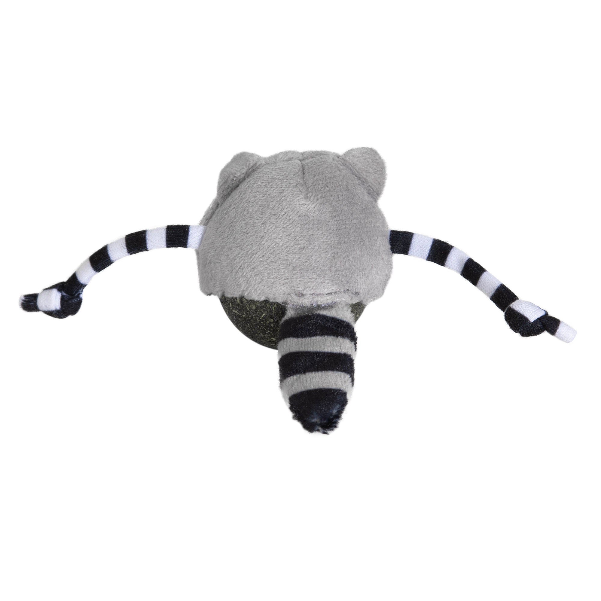 Quirky Kitty Rolly Raccoon Catnip Bobbler Toy for Cats - Interactive Rolling Cat Toy with Catnip for Playful Kittens - Perfect for Indoor Play & Exercise