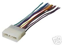 Mitsubishi Starion Stereo Wire Harness 1983 1984 1985 1986 - Car Radio Wiring Installation Kit for Easy DIY Upgrade | Perfect for Audio System Replacement & Aftermarket Head Unit Installation