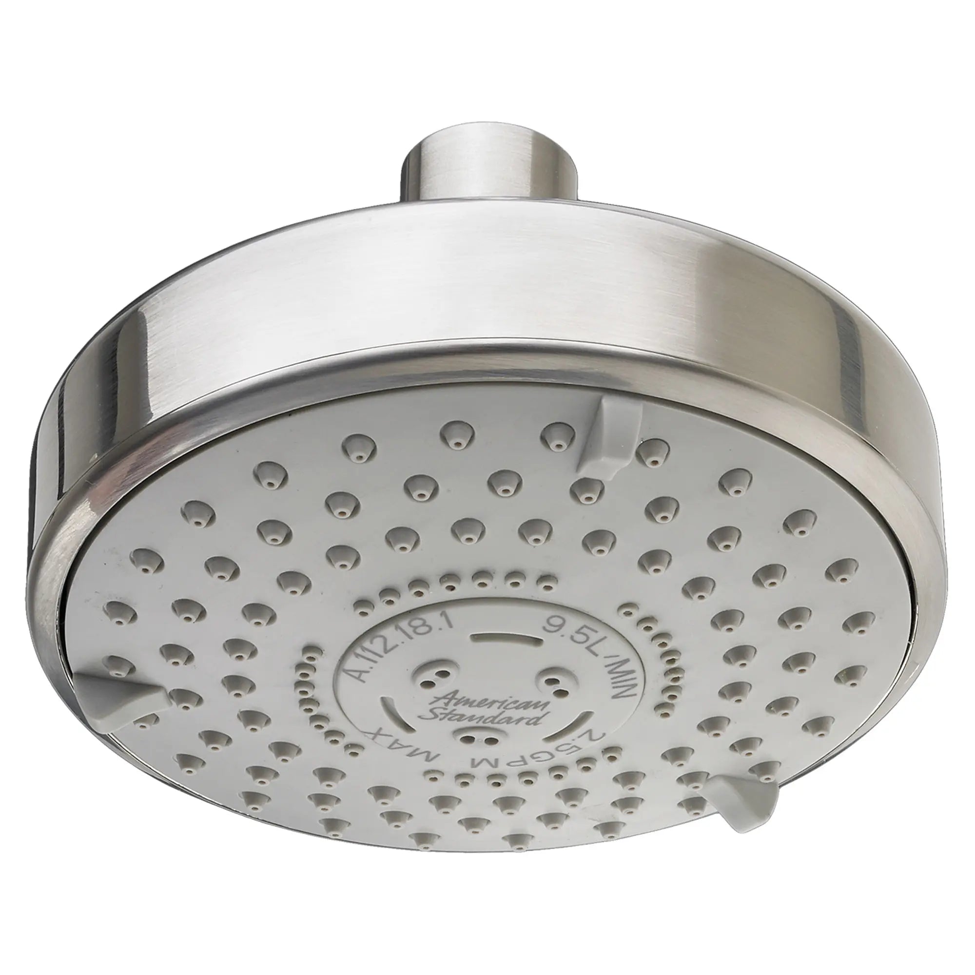 3 Function 4 3/4 Inch 2.5 GPM/9.5 LPM High Pressure Shower Head - Perfect for Bathroom, Spa, and RV Use