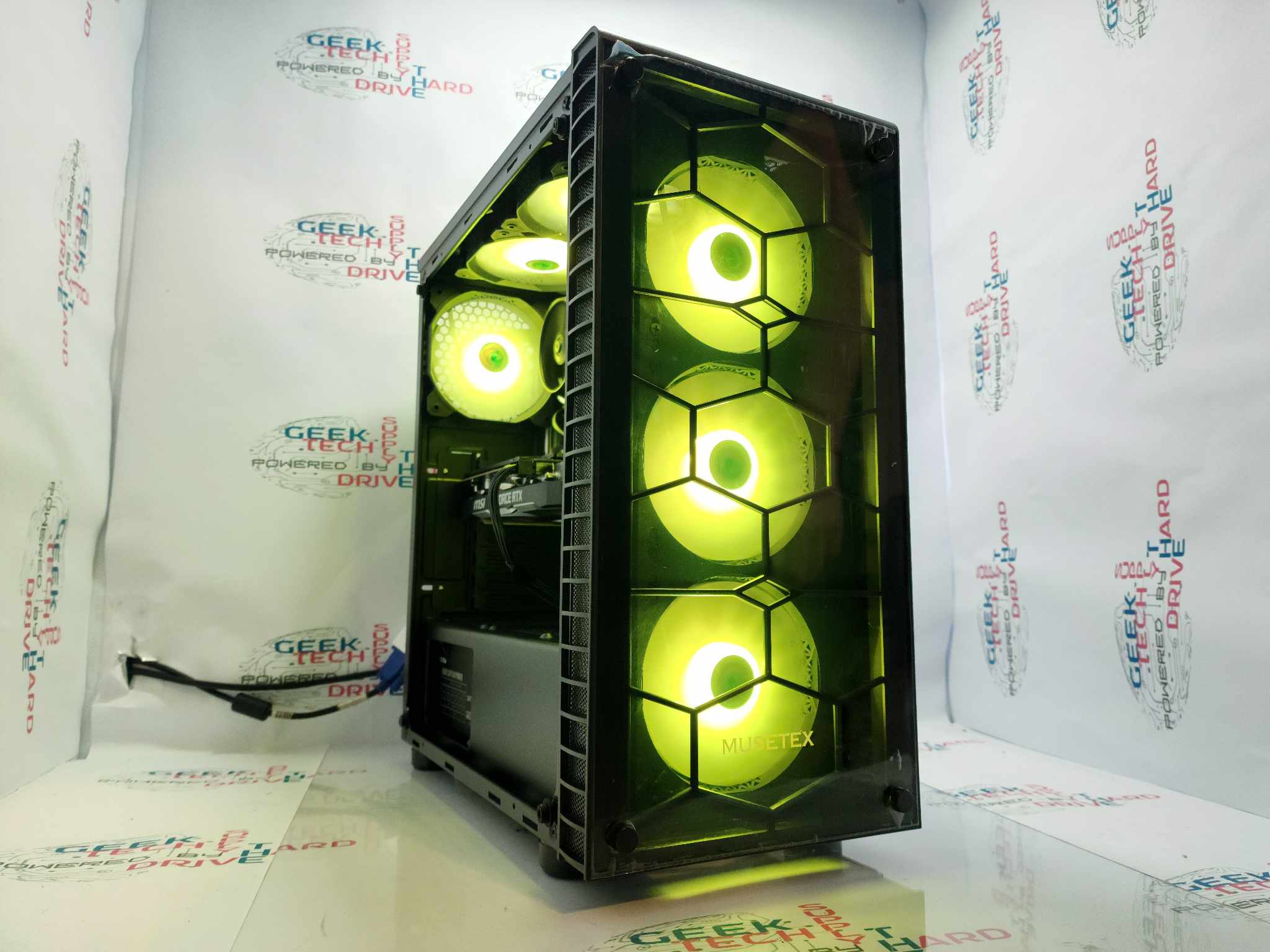 Custom Gaming PC Desktop Computer - AMD Ryzen 5, 2TB SSD, 32GB RAM, NVIDIA RTX 2060, WiFi - High Performance Gaming & Streaming Setup for Esports & VR