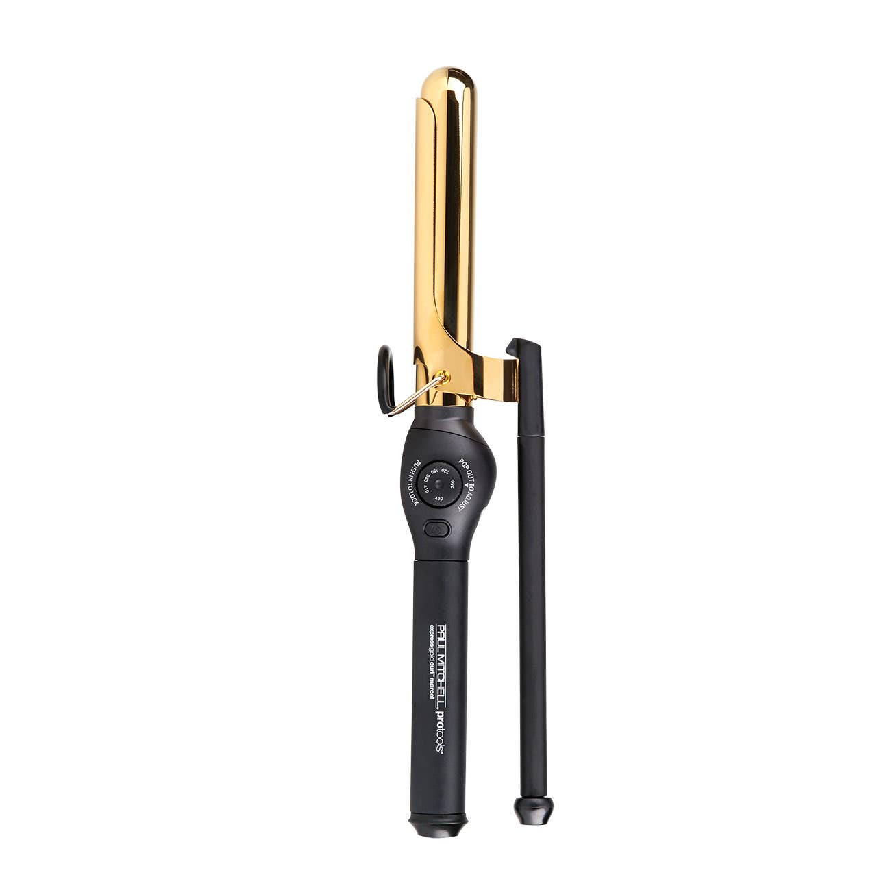 Professional Titanium Curling Iron for Gold Express Marcel Waves - Salon-Grade Styling Tool for Long-Lasting Curls & Beach Waves at Home or Salon
