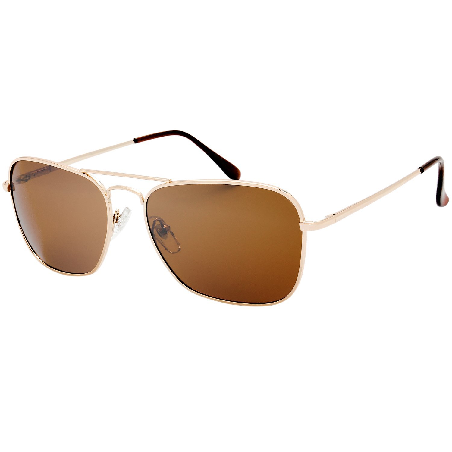 Retro Metal Frame Polarized Sunglasses for Outdoor Fashion