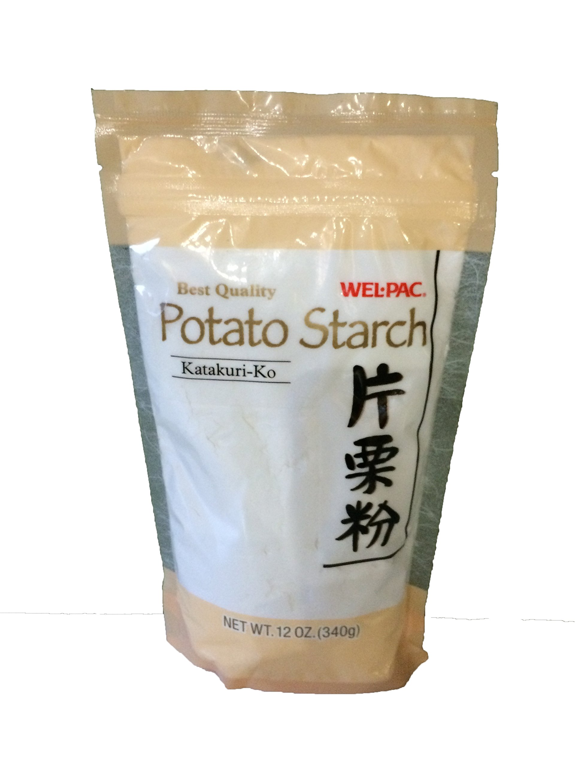 Welpac Katakuriko Potato Starch 12oz - Premium Japanese Cooking Starch for Tempura, Baking & Thickening Sauces