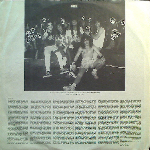 Anthrax - Among The Living LP Vinyl Album (VG+ Condition) | Classic Thrash Metal Record for Collectors & Music Enthusiasts