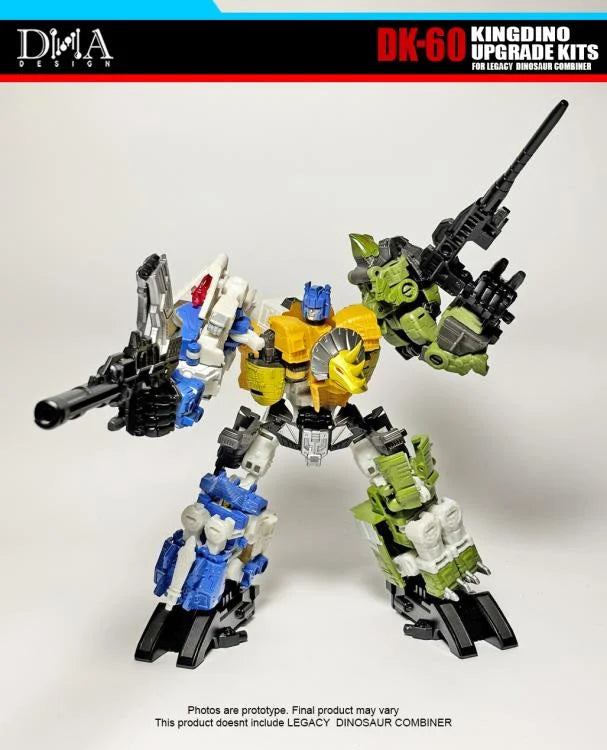 DNA Design DK 60 Upgrade Kit for Legacy Dinoking - Premium Replacement Parts for Transformers Collectors | Perfect for Display, Customization & Toy Restoration