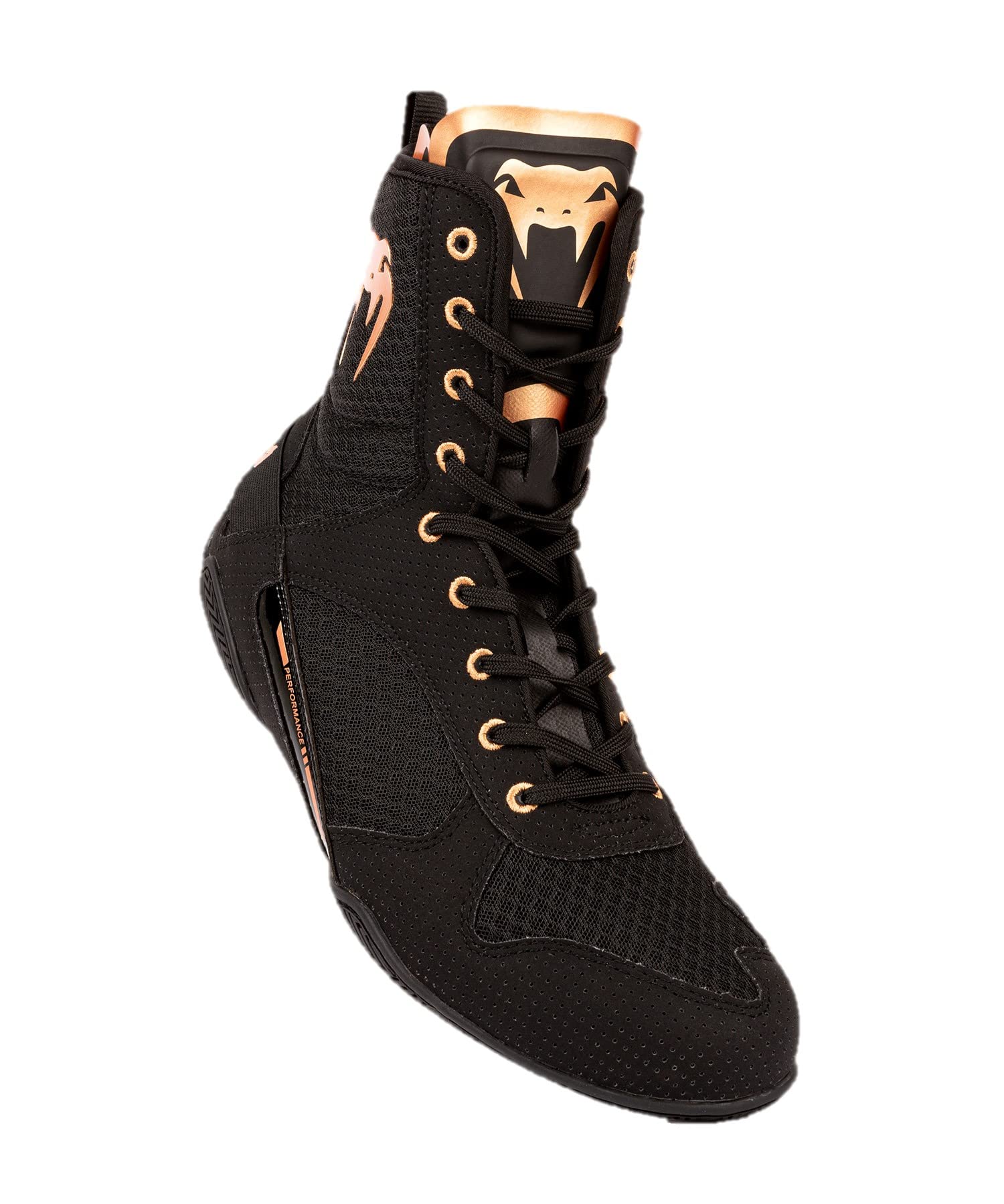 Venum Elite Boxing Shoes - Lightweight, Breathable & High-Traction for Training & Competition | Perfect for Boxing, MMA & Kickboxing