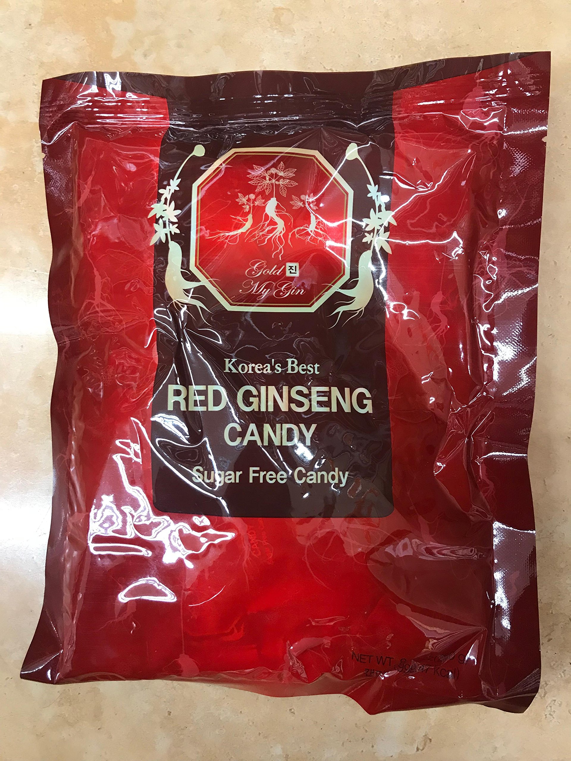 Korean Ginseng Candy - Sugar-Free Healthy Snack for Energy Boost | Perfect for Work, Travel & Wellness