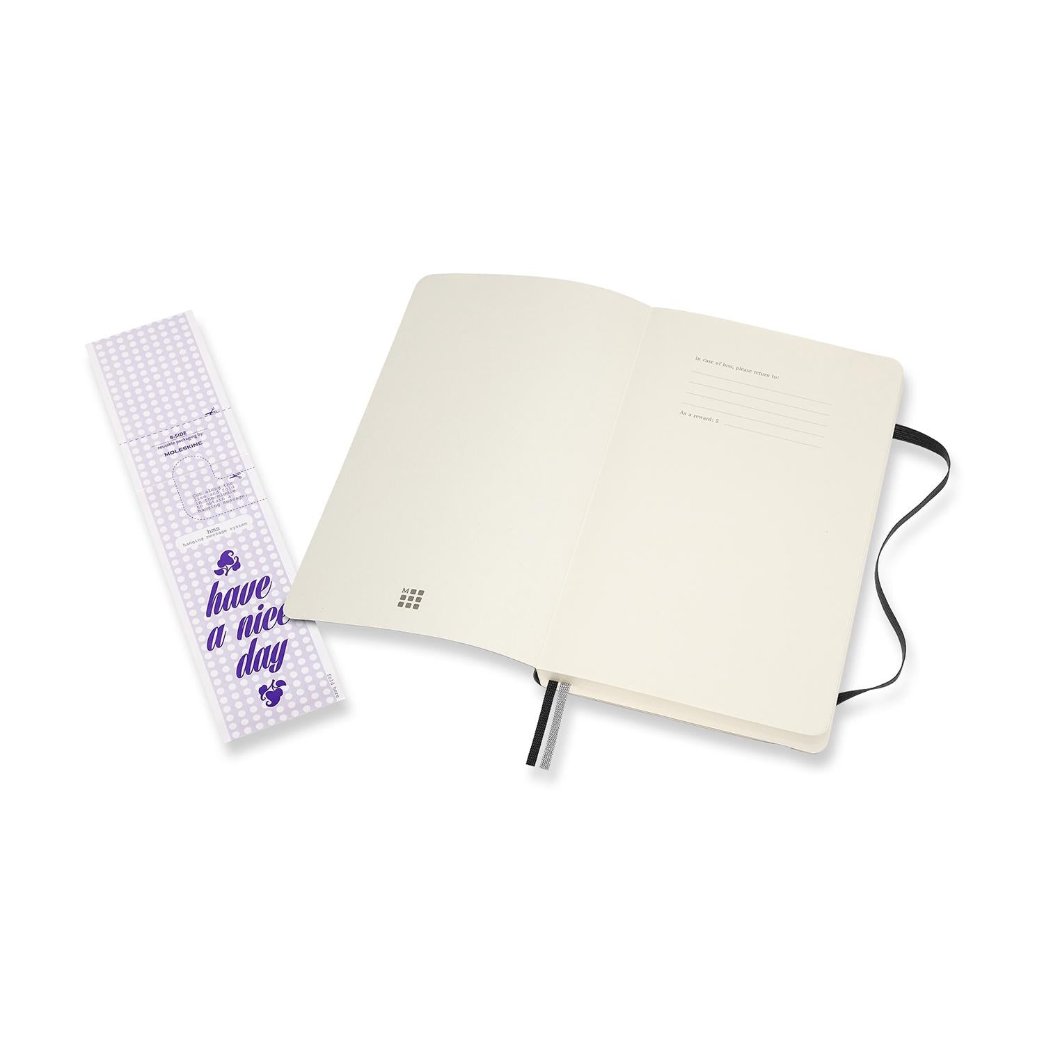 Premium Classic Large Soft Cover Expanded Notebook - Spiral Bound, 200 Pages, College Ruled - Perfect for School, Office & Journaling