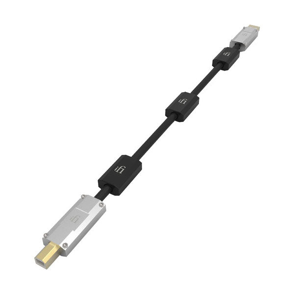 iFi Mercury High-Speed USB A to USB B Cable - Premium Audio-Grade Connection for DACs, Digital Pianos & Studio Equipment - Perfect for Audiophiles & Professional Music Production