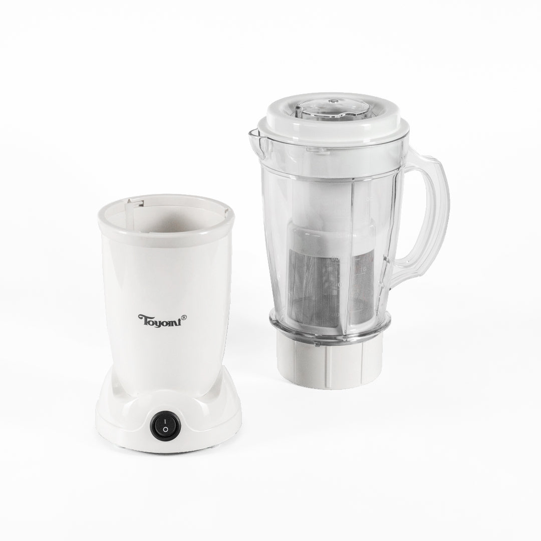 TOYOMI 1000W High-Speed Blender & Food Processor - 6-in-1 Multifunction Kitchen Appliance with 2L BPA-Free Jar - Perfect for Smoothies, Juices, Baby Food & Meal Prep (Model BL-2926)