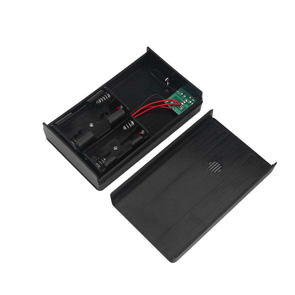 Portable Solar AA AAA Battery Charger - 1W 4V Solar-Powered Rechargeable Battery Charger for AA & AAA Batteries - Compact Solar Charging Box for Camping, Hiking & Emergency Power Backup