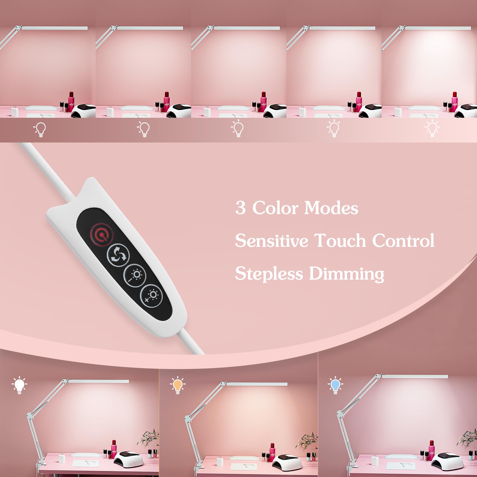 Dimmable LED Desk Lamp - 16