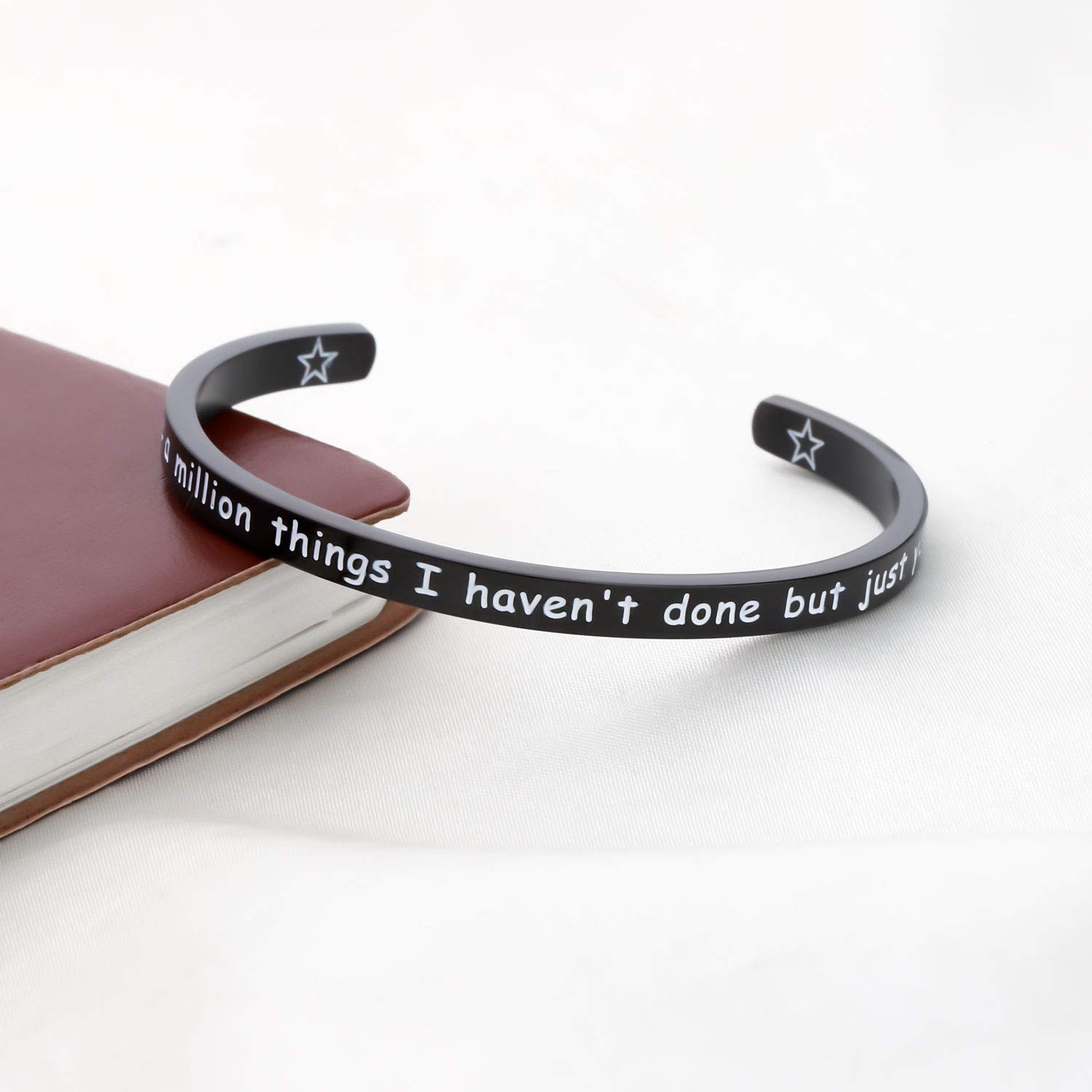 PLITI Musical 'Hamilton' Inspired Bracelet - 'There's A Million Things I Haven't Done' Quote Jewelry - Perfect Gift for Theater Fans, Musicians & Broadway Lovers - Great for Concerts, Date Nights & Special Occasions