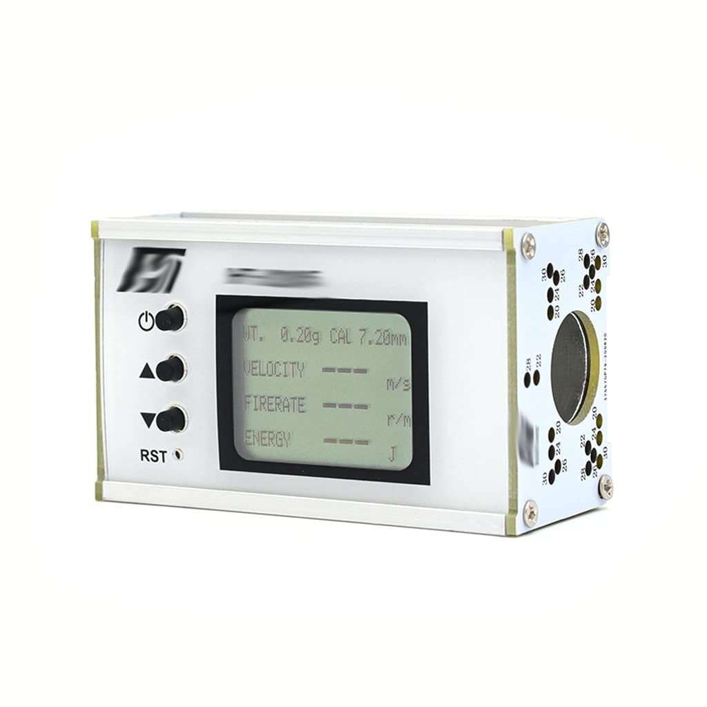 BFTGS Latest Anemometer - High Precision Shooting Chronograph for Measuring Bullet Speed & Energy - Perfect for Airsoft, Paintball & Hunting Range Practice