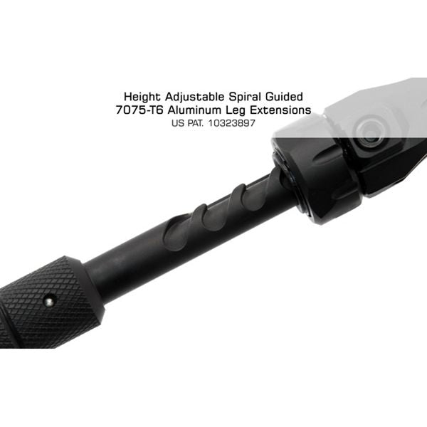 Leapers UTG PRO Heavy Duty Bipod 7-9 Inch with Picatinny Rail Mount - Perfect for Hunting, Shooting & Tactical Use