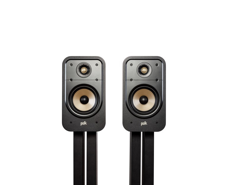 Polk Audio Signature Elite ES20 High-Performance Bookshelf Speakers - Premium Sound for Home Theater, Music & Gaming - Perfect for Living Room, Office & Studio Setup