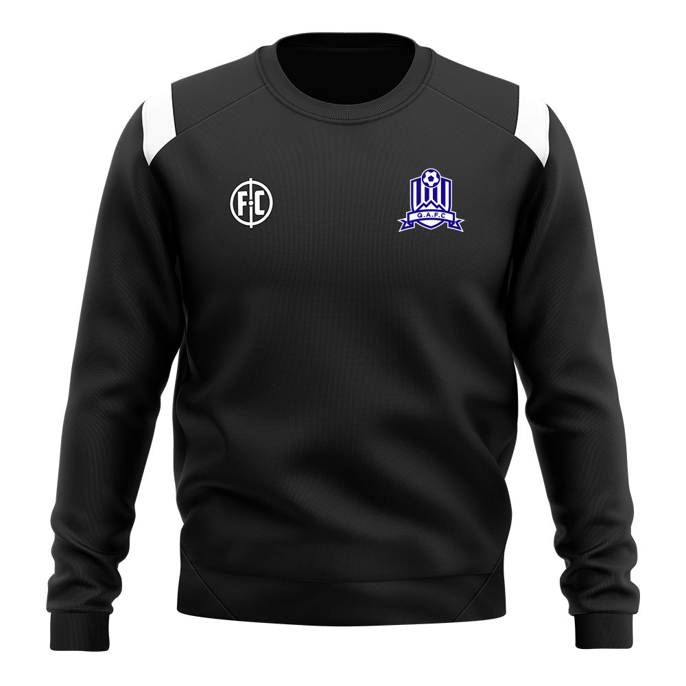 Queenstown AFC Club Contrast Sweatshirt | Men's & Women's Football Fan Hoodie | Perfect for Match Days & Casual Wear