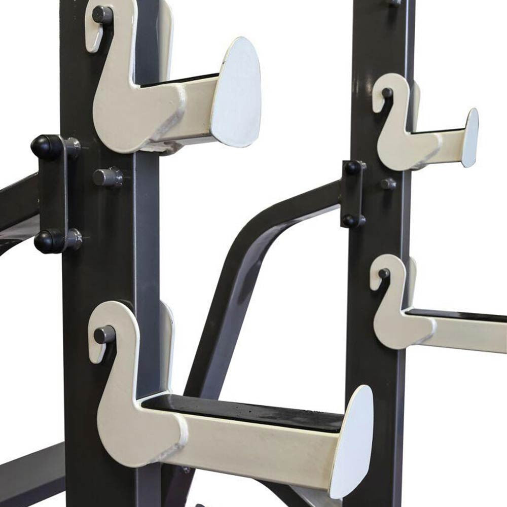 Marcy Adjustable Squat Rack MWB-70100 - Heavy Duty Home Gym Equipment for Strength Training | Perfect for Squats, Bench Press & Weightlifting in Garage or Home Gym