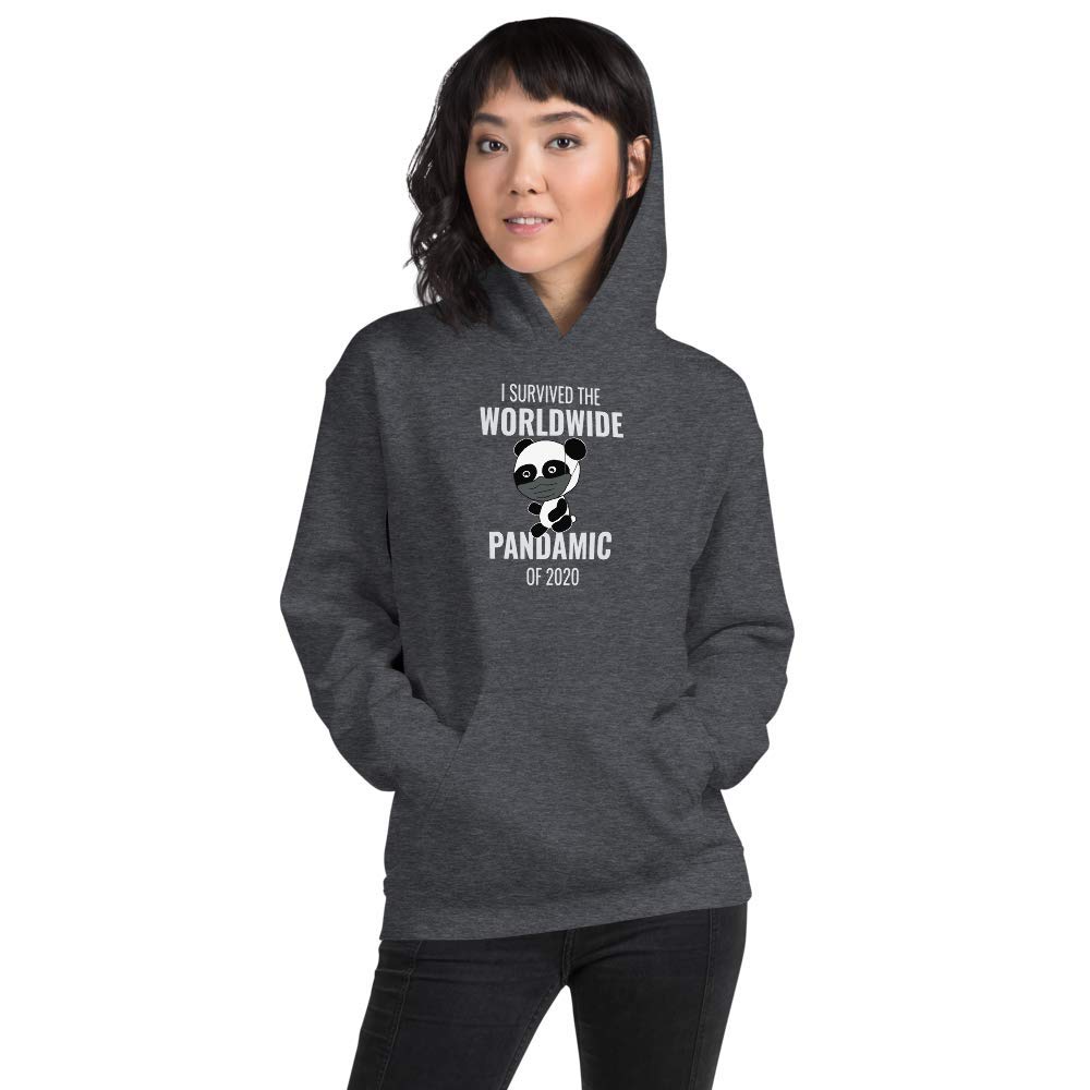 Funny Pandemic Hoodie - Quarantine & Social Distancing Gifts for Men & Women - Perfect for Work From Home, Online Meetings & Virtual Parties