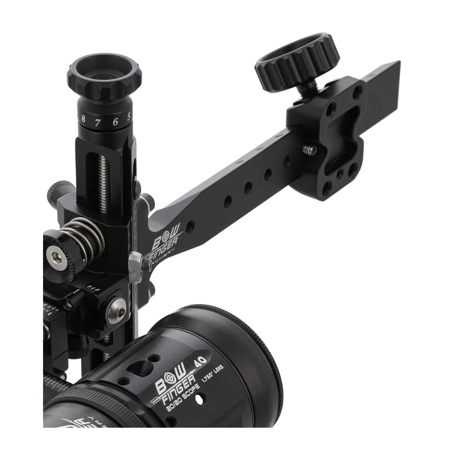 Bowfinger 1 Compound Target Sight V2 - Precision Bow Sight for Archery Hunting & Target Practice - Perfect for Outdoor Adventures & Competitive Shooting