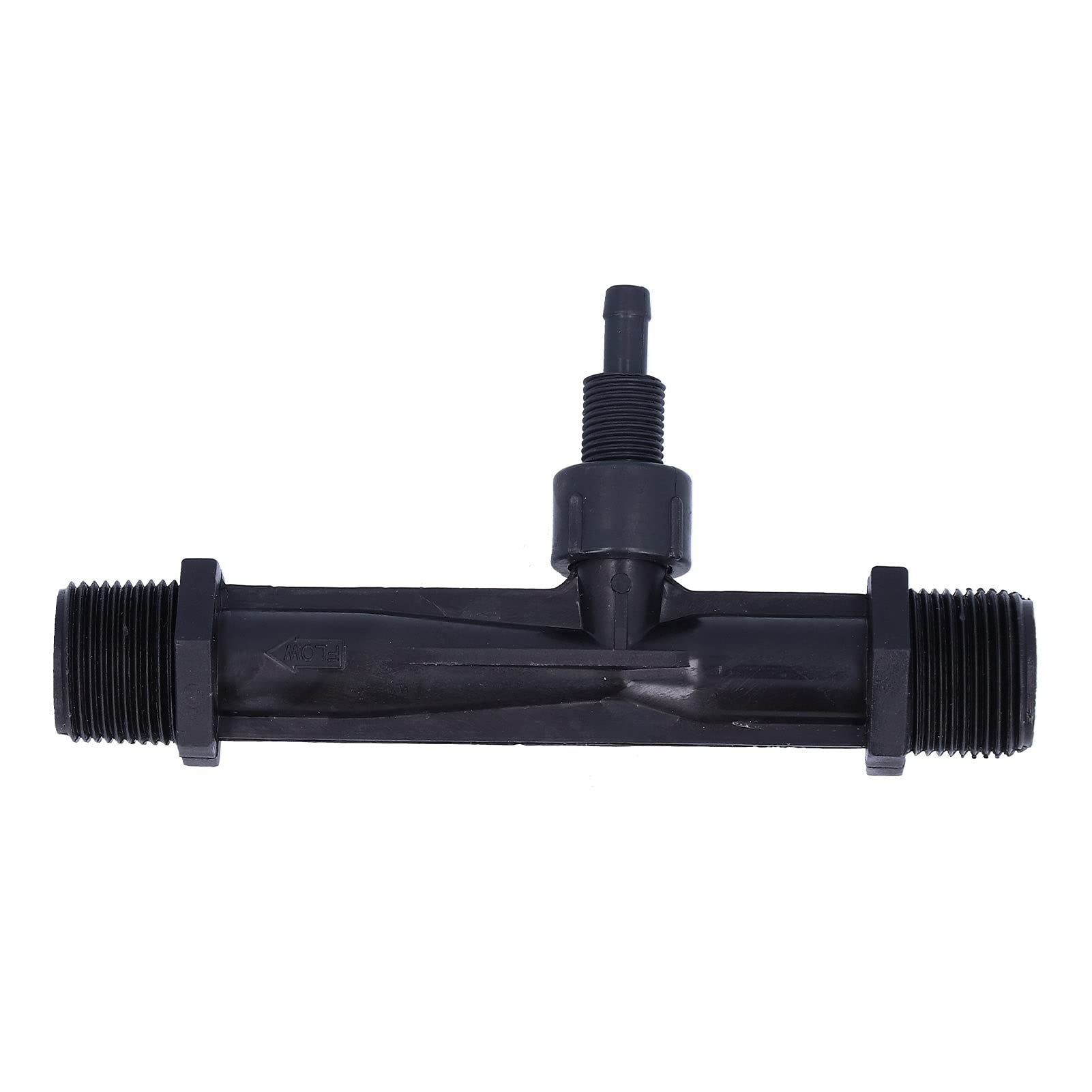 Durable G3/4 0-2.5m Venturi Irrigation Injector - PVDF Fertilizer Mixer Tube for Agriculture | Easy Installation & Corrosion Resistant | Perfect for Greenhouse, Hydroponics & Farm Irrigation Systems