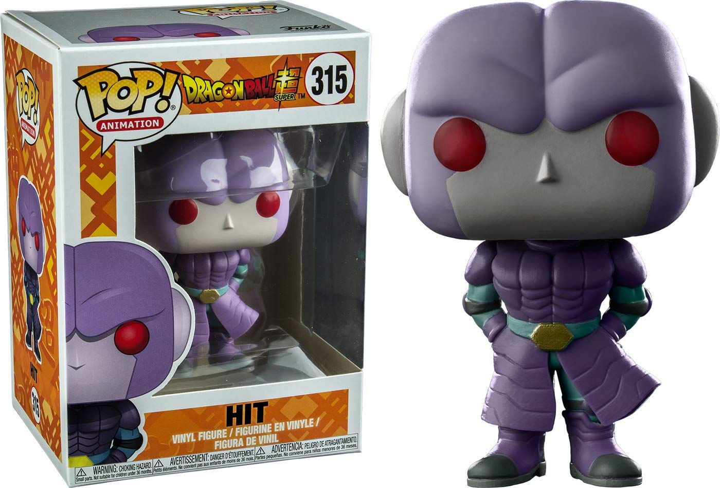 Dragon Ball Super Hit #315 Goku Pop Vinyl Figure - Anime Collectible for Fans, Home Decor & Gift Idea