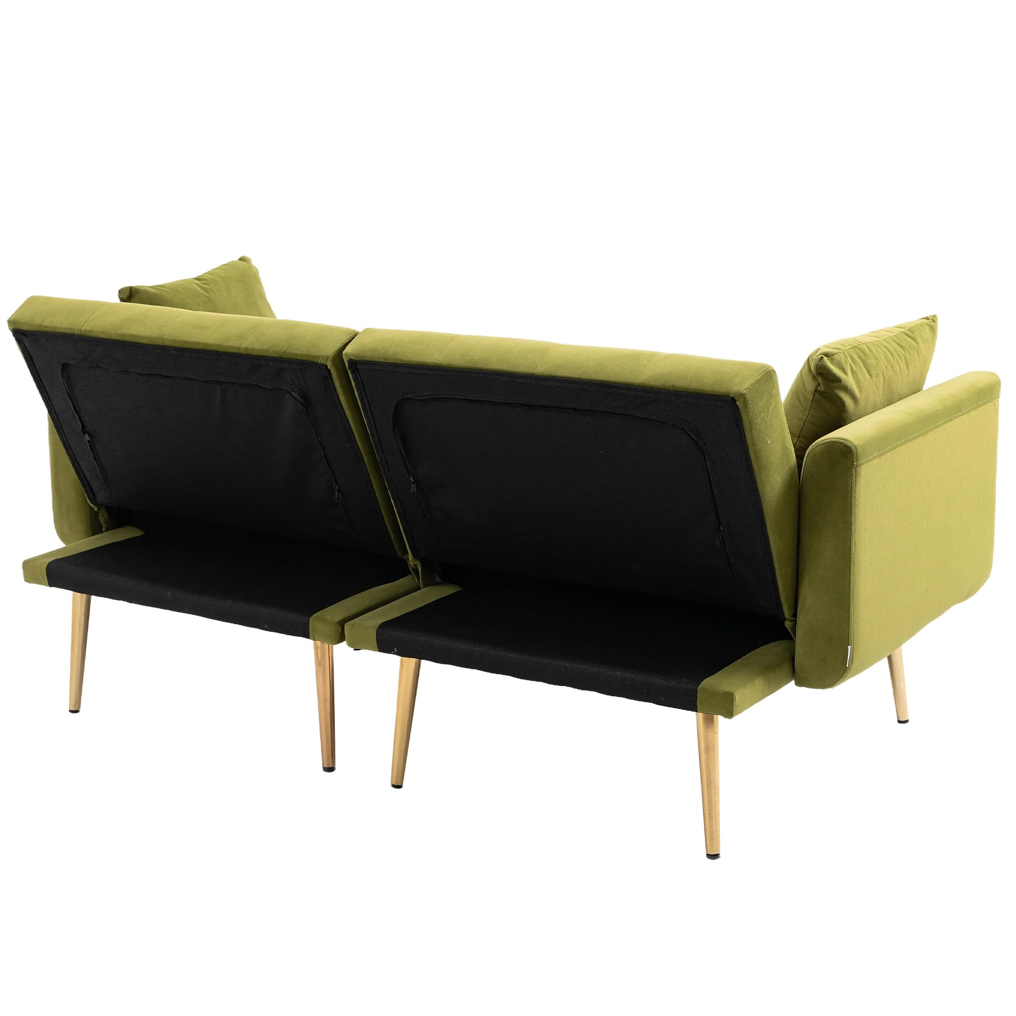 Velvet Loveseat Sofa 65