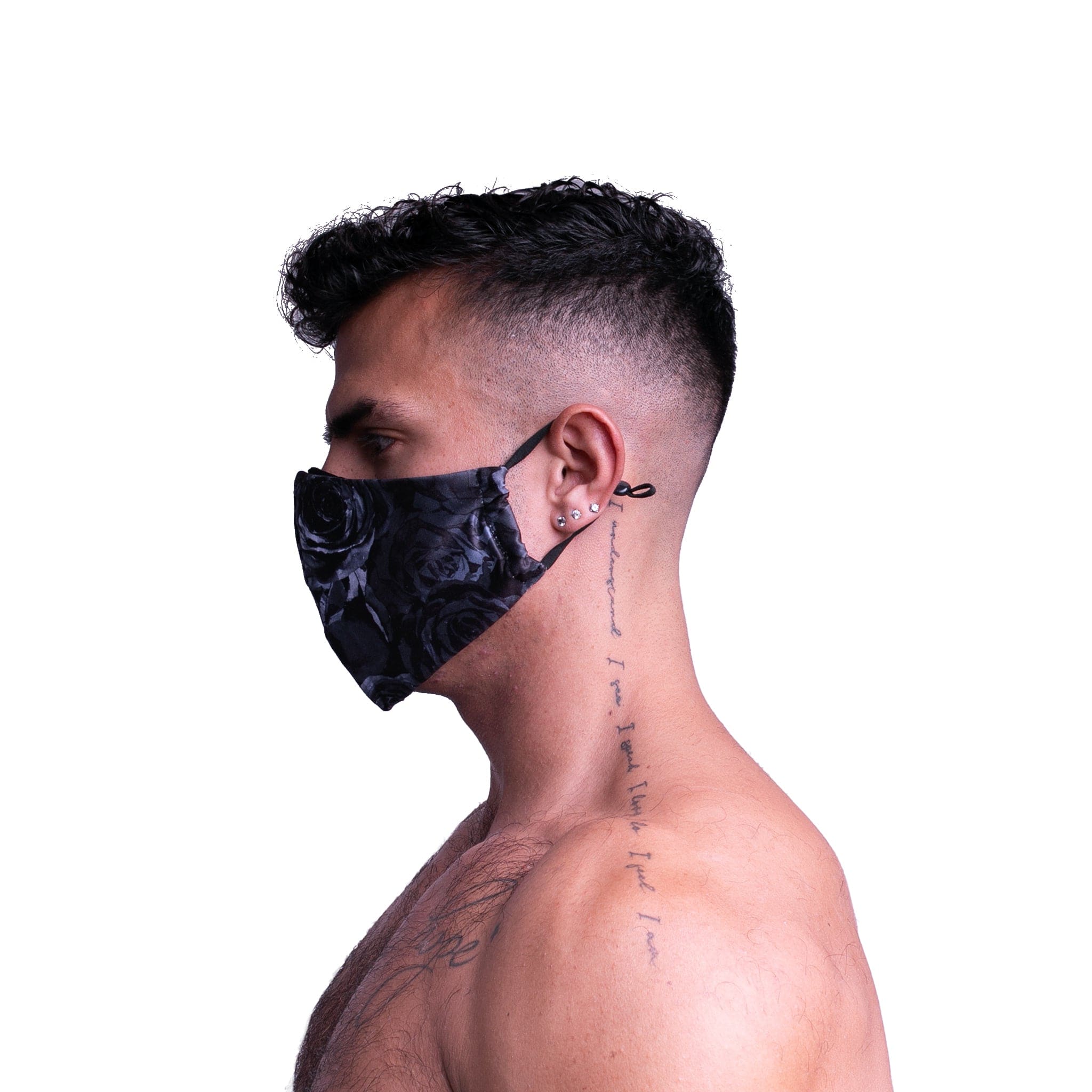 Tonal Black Roses Face Mask - Hydrating & Rejuvenating for Glowing Skin | Perfect for Spa Nights & Self-Care Routines