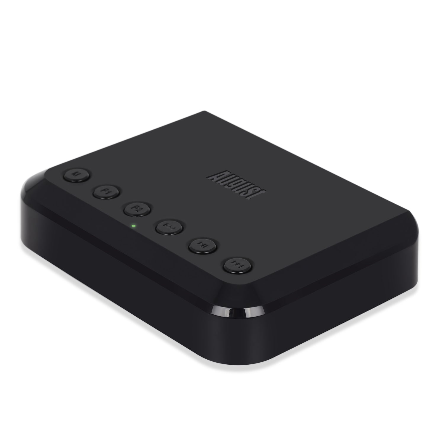 August WR320 WiFi Audio Multiroom Receiver Adapter - LAN, AUX, Optical Input for Wireless Streaming | Perfect for Home Theater, Parties & Multi-Room Audio Systems