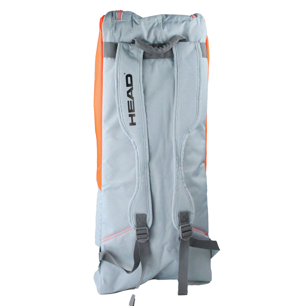Head Radical Supercombi 9 Pack Tennis Racquet Bag (Grey/Orange) - Perfect for Tennis Players & Coaches - Durable Gear Storage for Courts, Tournaments & Travel