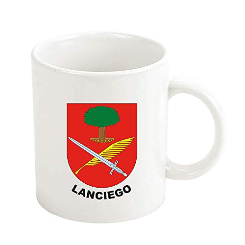 ASTUR PINS - Mug SHIELD LANCIEGO - 350ml (11 oz) Ceramic Coffee & Tea Cup | Home Essentials, Novelty Gift for Coffee Lovers | Perfect for Office, Kitchen & Gifting