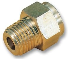 Norgren 36053002 Brass Air Fitting Adapter - 4mm OD, 1/8