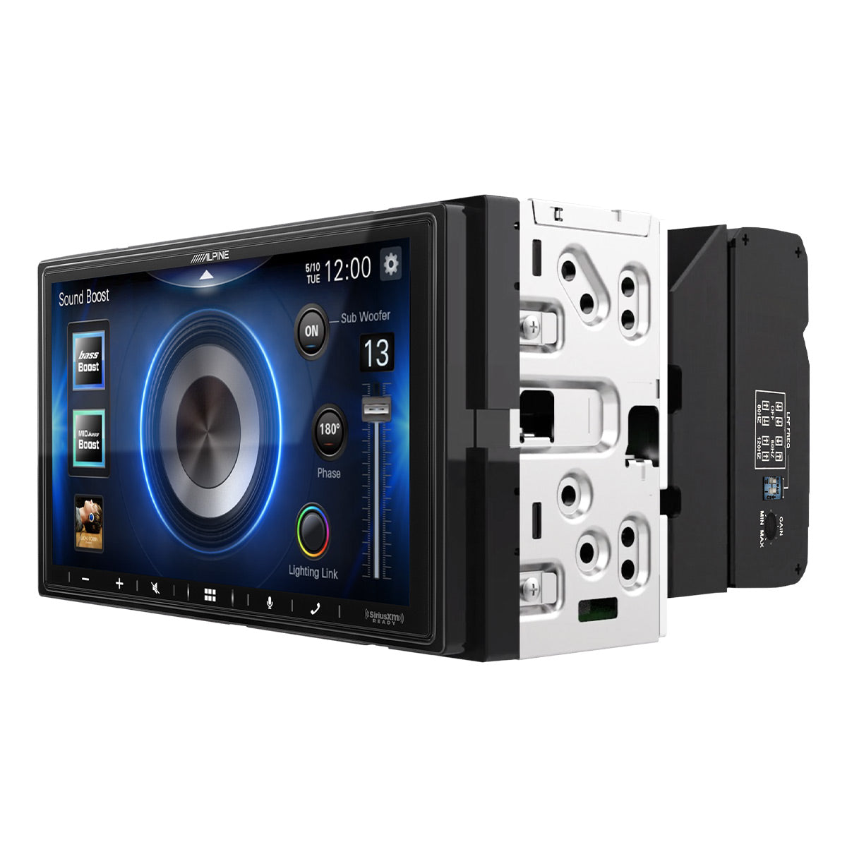Alpine iLX-W670 7-Inch Ultra Shallow Digital Multimedia Receiver with Apple CarPlay & Android Auto - Perfect for Car Audio Upgrade & Hands-Free Driving